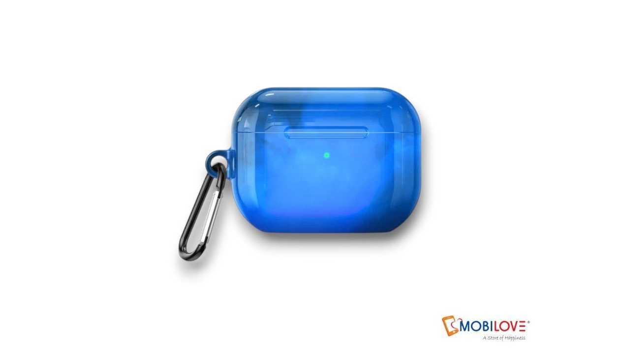 Hard silicone case for Airpods case: blue 2001005000000
