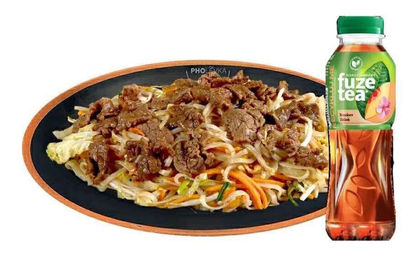 10. PHO XAO menu Fuze Tea Peach-Hibicus