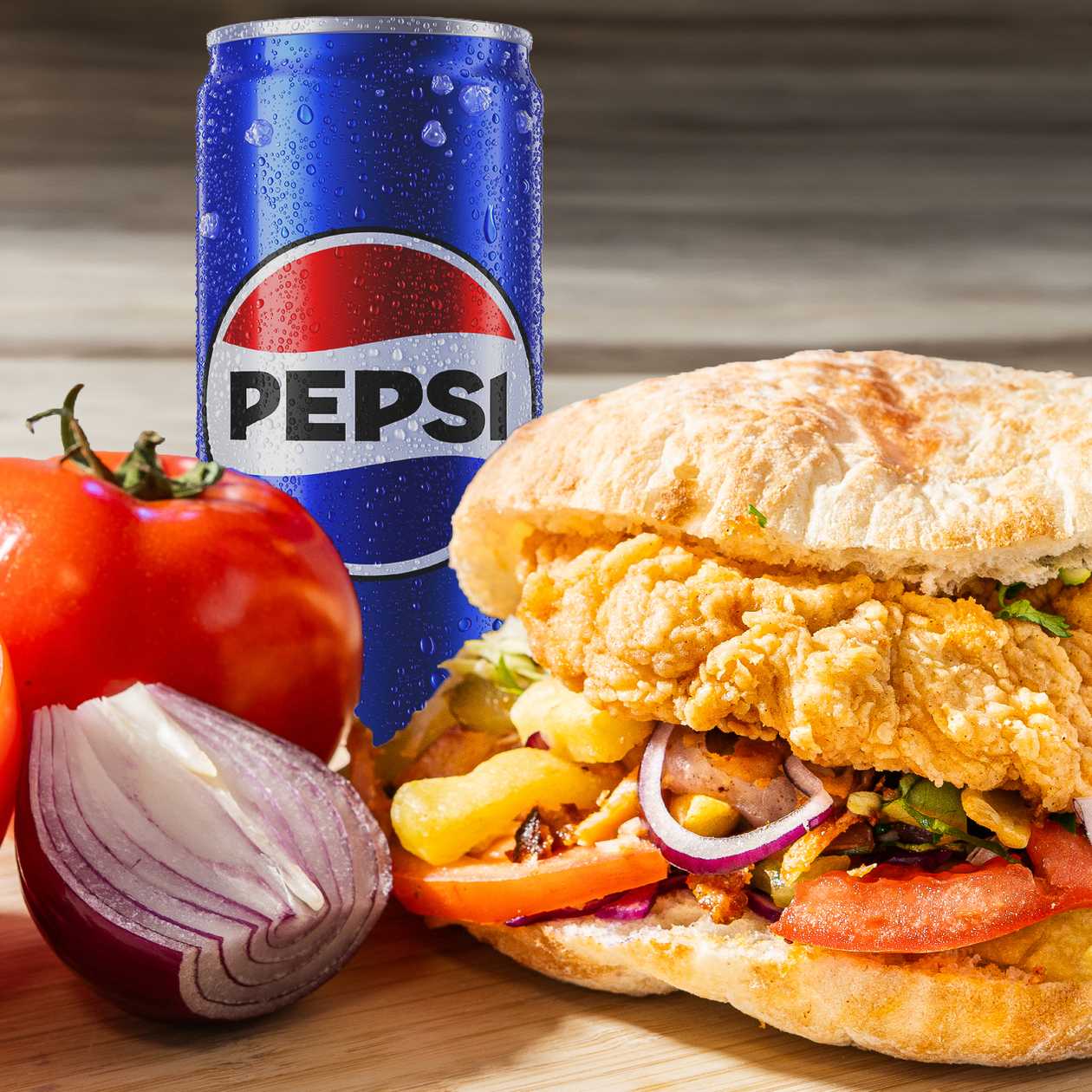 Meniu Pita Snitel cu Pepsi/Apa
