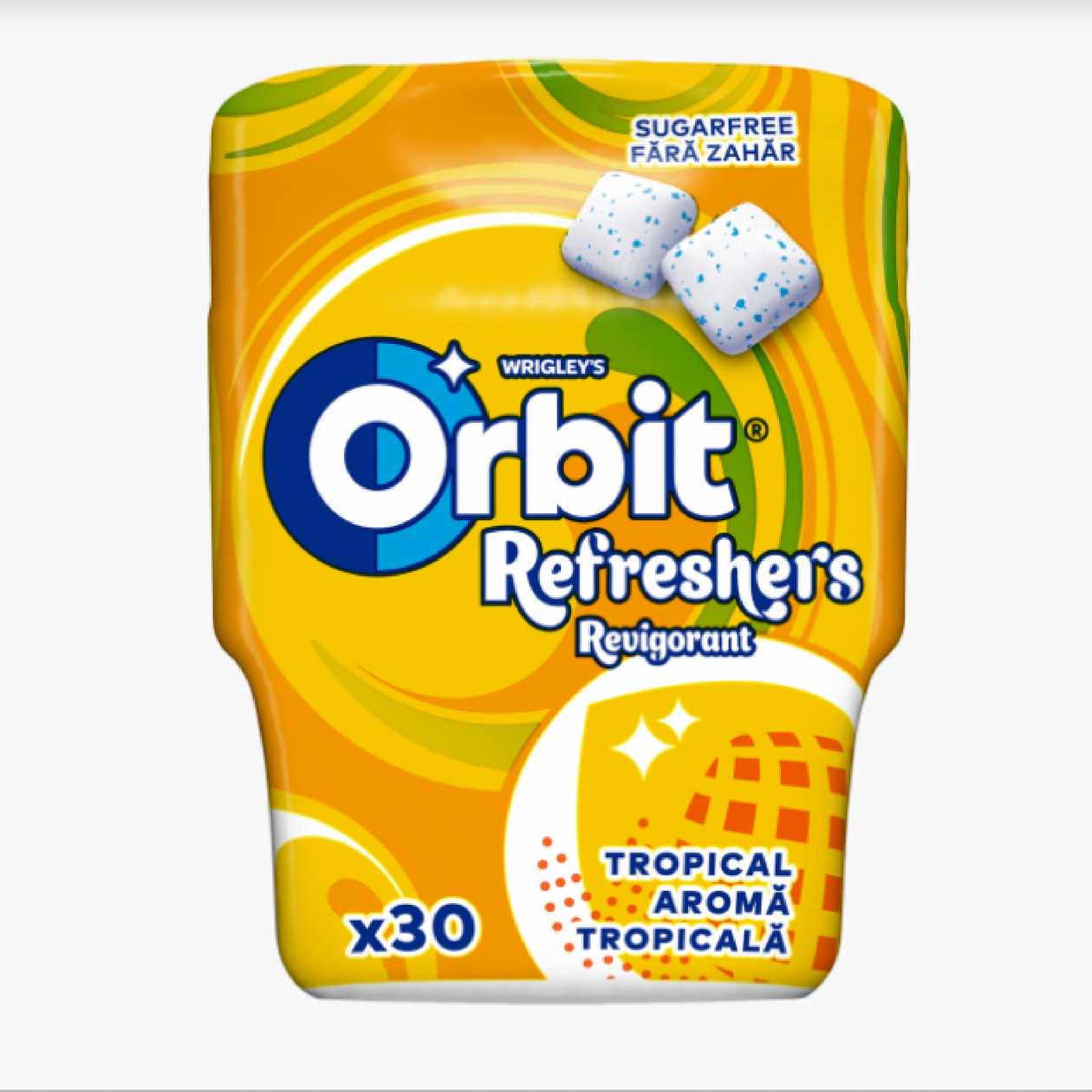 Orbit Refreshers Tropical Bottle