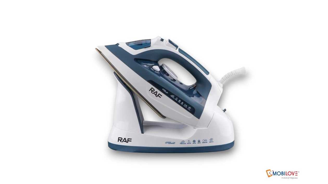 Iron with R1208 base, blue