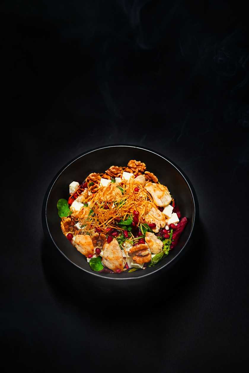 Pomegranate Chicken Salad