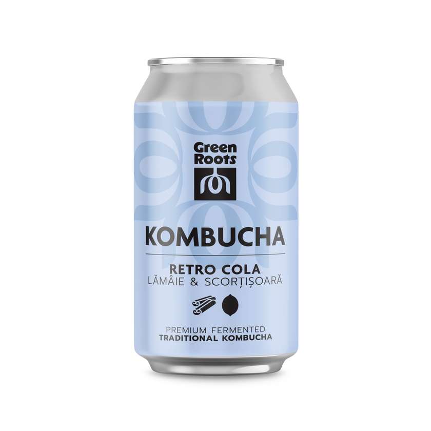 SUC KOMBUCHA LAMAI SI SCORTISOARA 330ML(SGR)