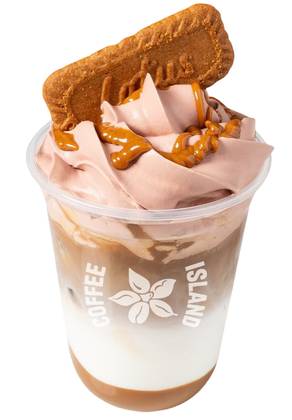 Iced Biscoff Latte Large 16oz