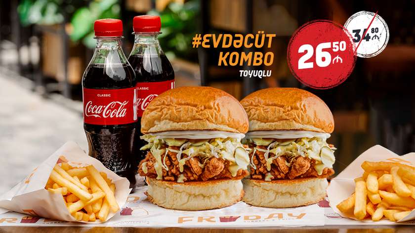 #Home Double Combo Chicken💥 + Coca-Cola®