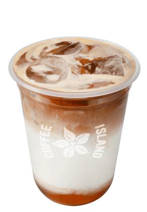 Iced Salted Caramel Latte Large 16oz