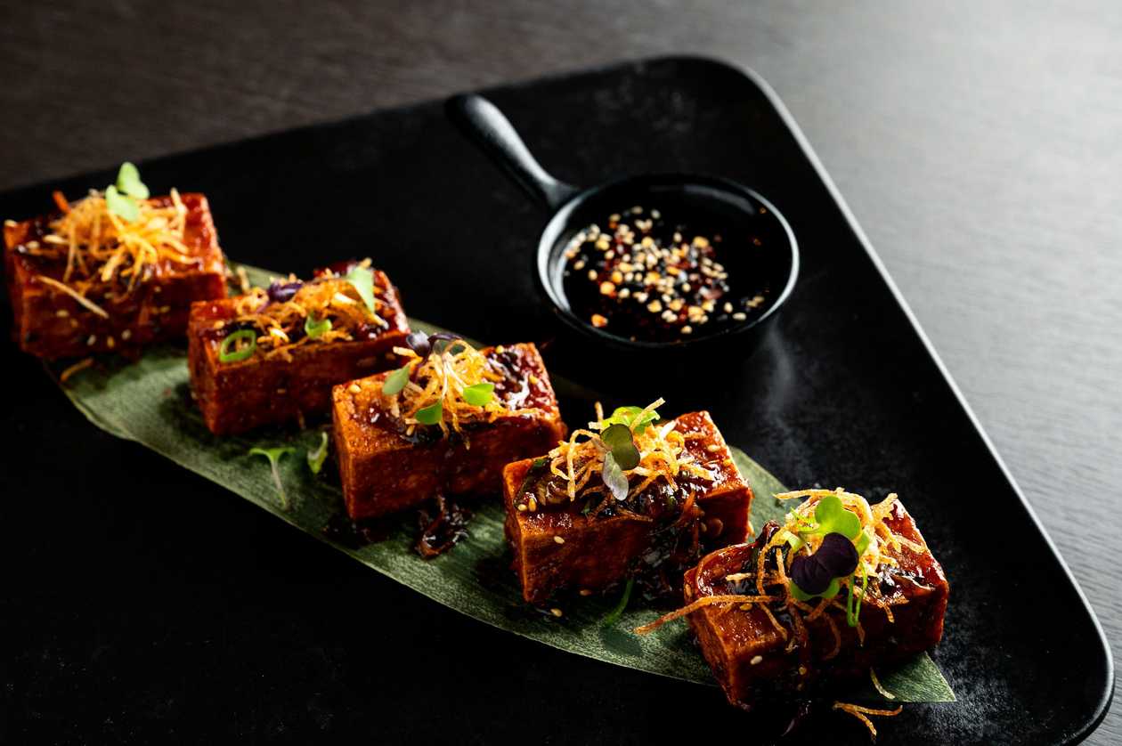 Spicy Vegan Teriyaki Tofu