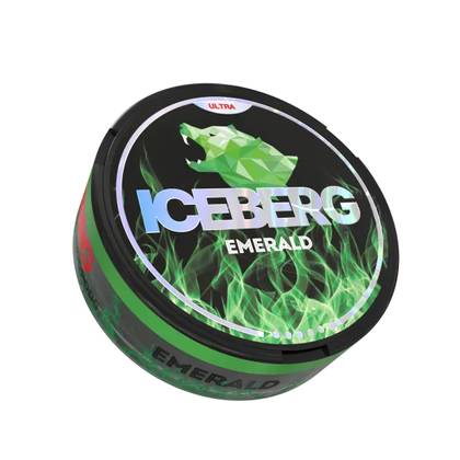 Iceberg Nicotine Pouches Emerald (Green Apple & Berries) Ultra 50mg/g