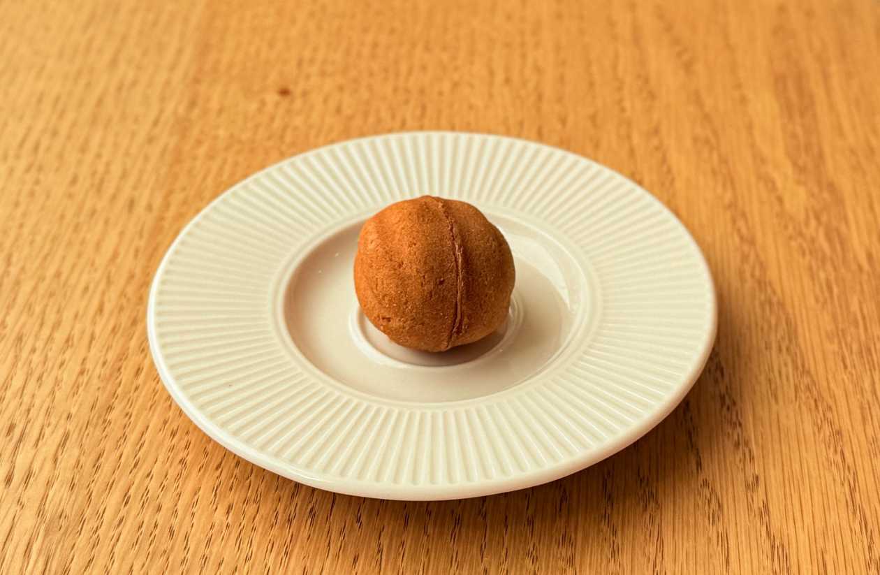Gorishok (Cookies with Condensed Milk and Hazelnut inside)