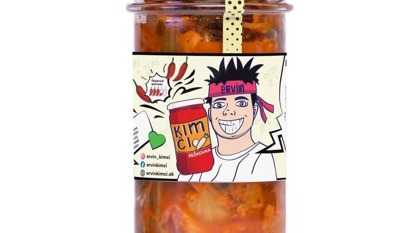 2. Ervin kimči reďkovka VEGAN🌱(500g)