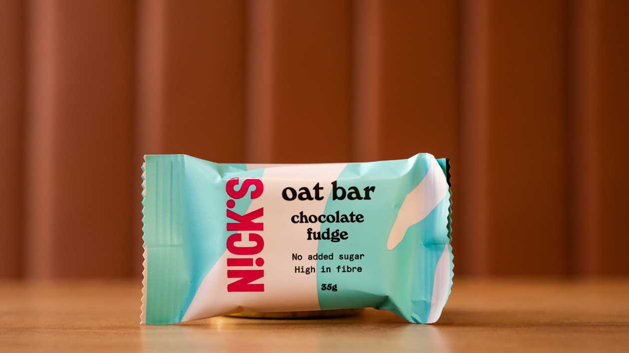 N!ck's oat bar with chocolate fudge 35 g