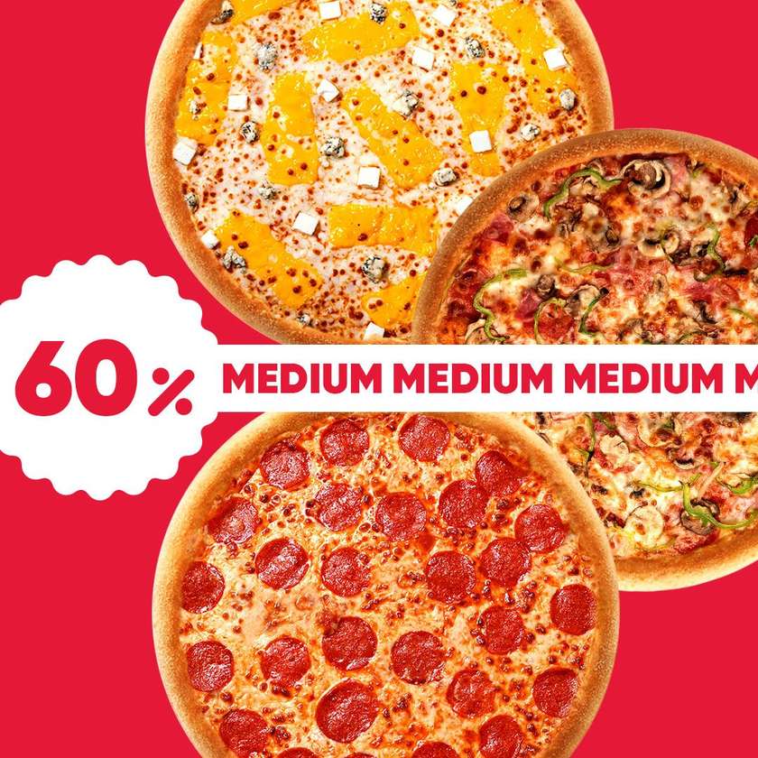 Medium Pizzas
