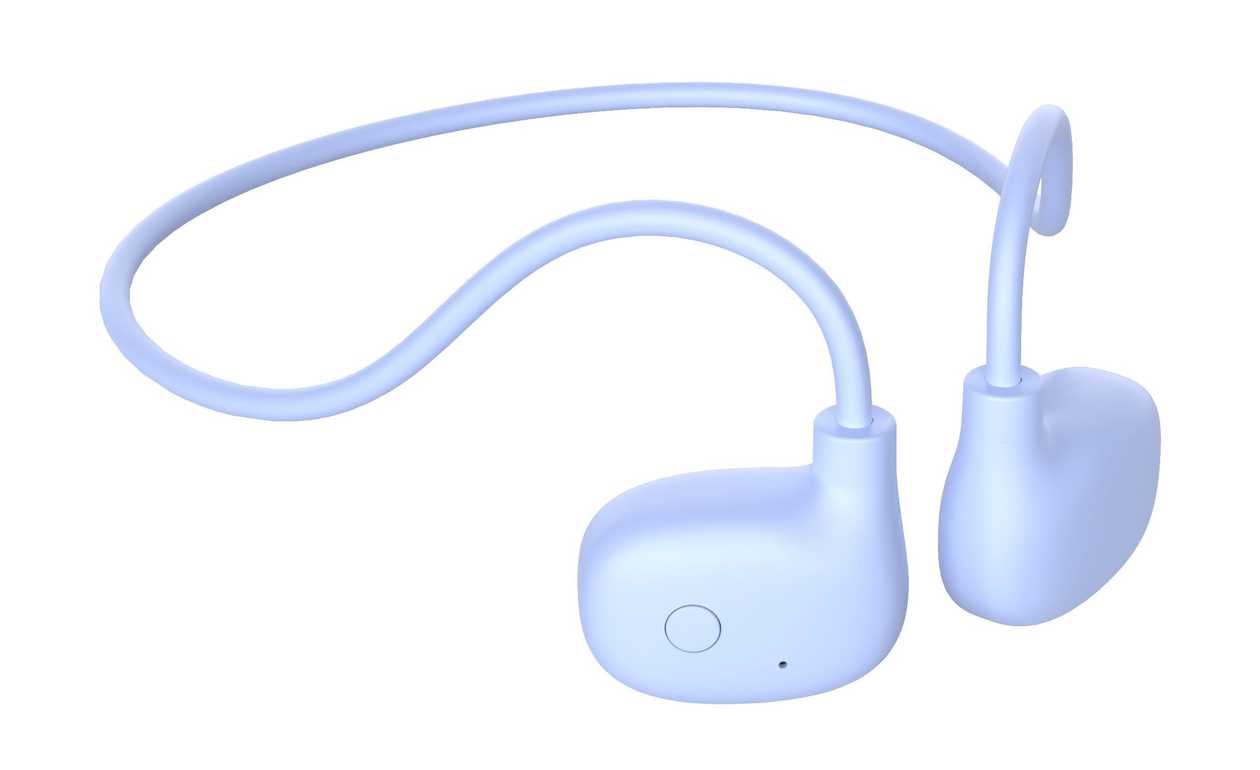 უსადენო ყურსასმენი/Wireless Neck-Hanging Earphones  Model: YB094(Purple)