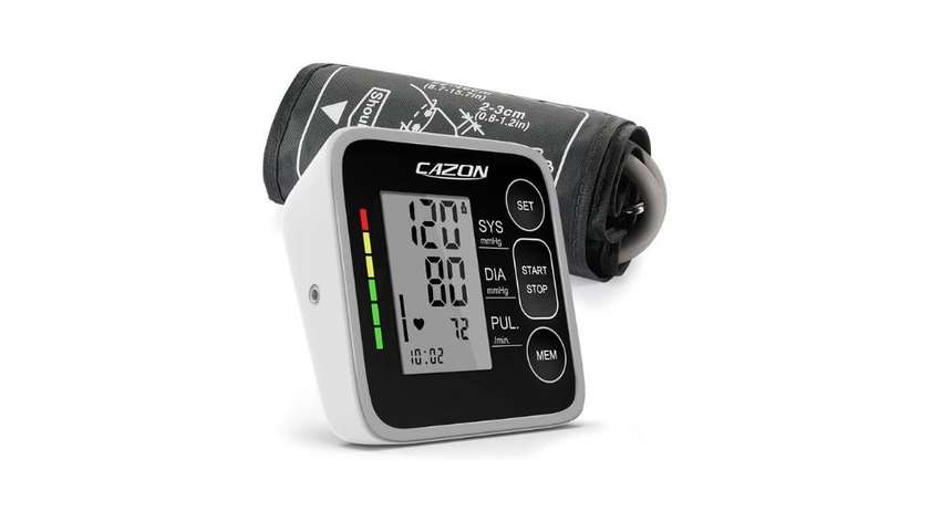 CAZON Blood Pressure Monitor, Digital Automatic Arm for Home Use