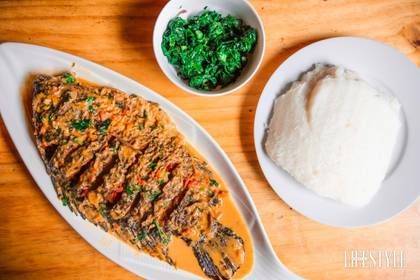Ugali Coconut Fish