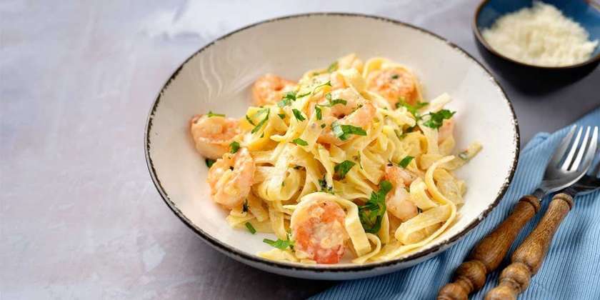 Spaghette cu creveti