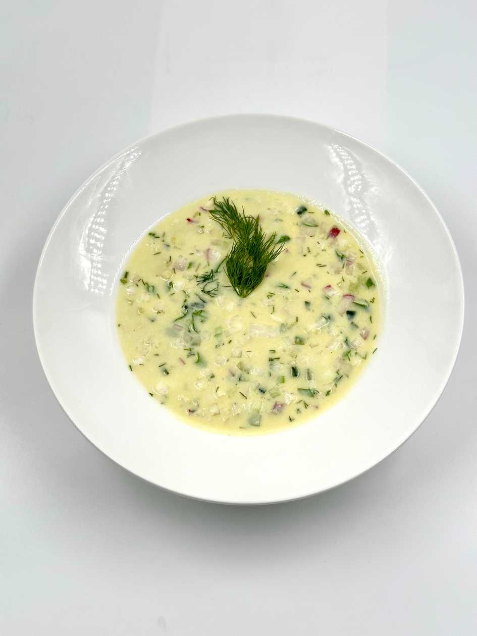 Окрошка з куркою