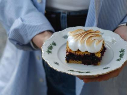 сurrant and meringue pie