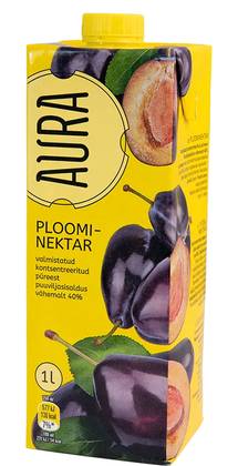 Aura Plum Juice 1 l