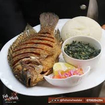 Ugali Fish Dry Fry