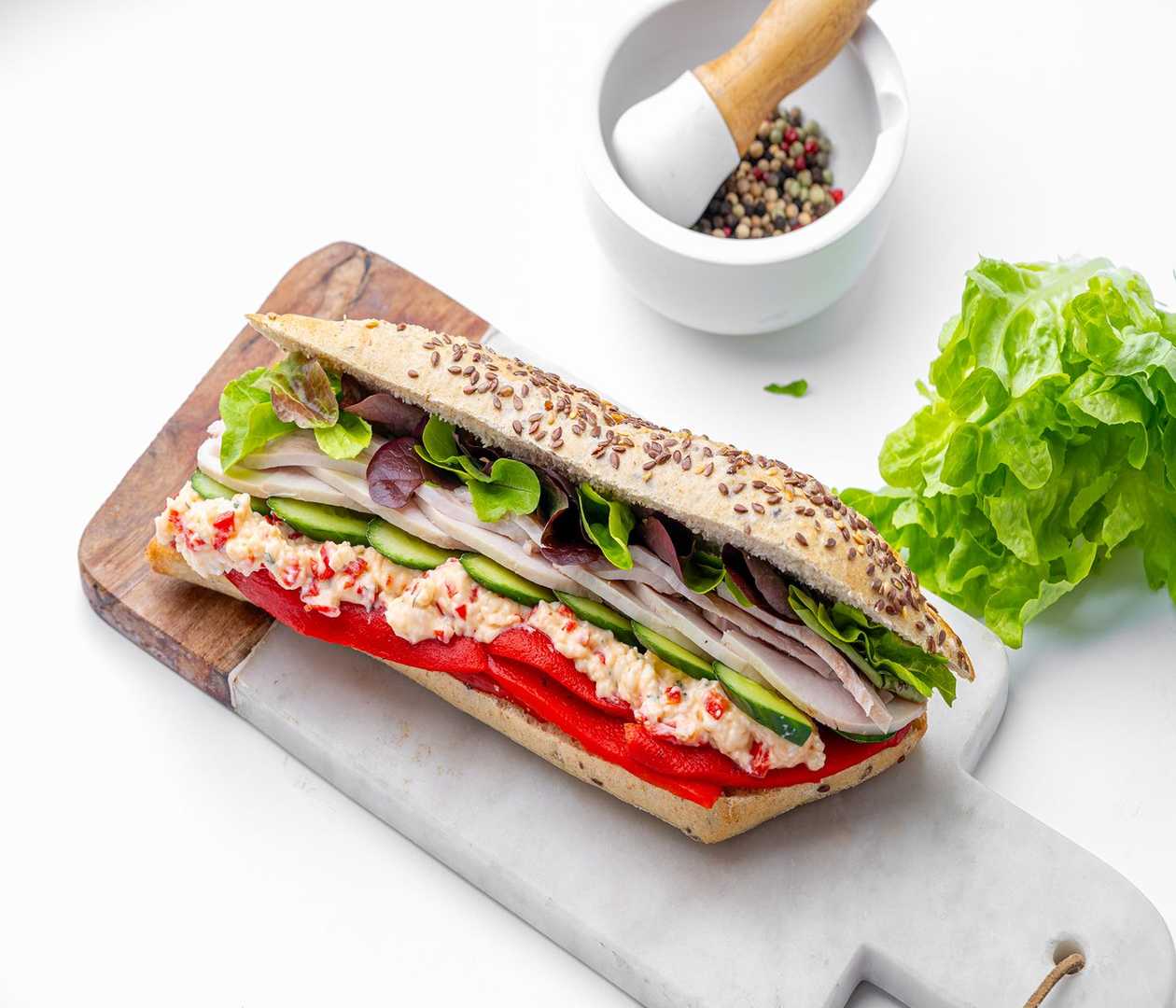 Balkan Turkey Sandwich