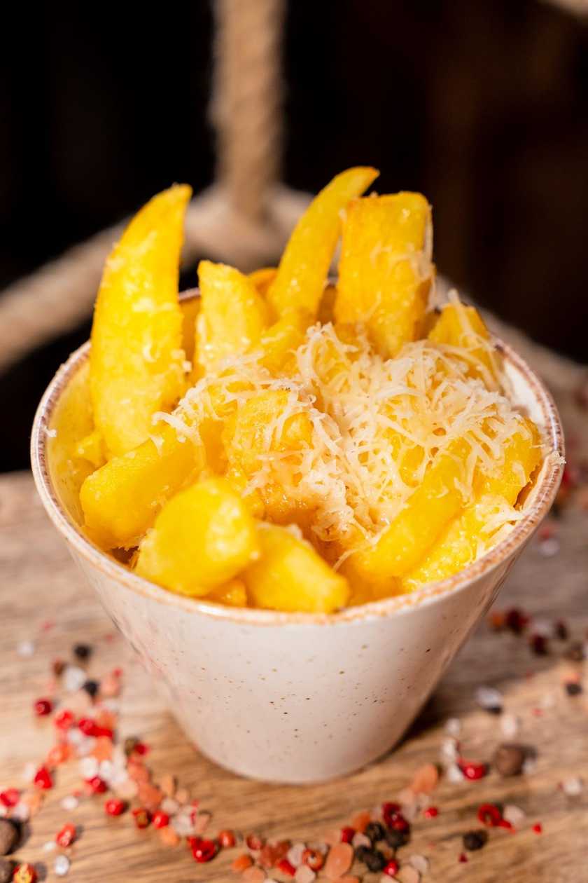 Fries with Parmesan