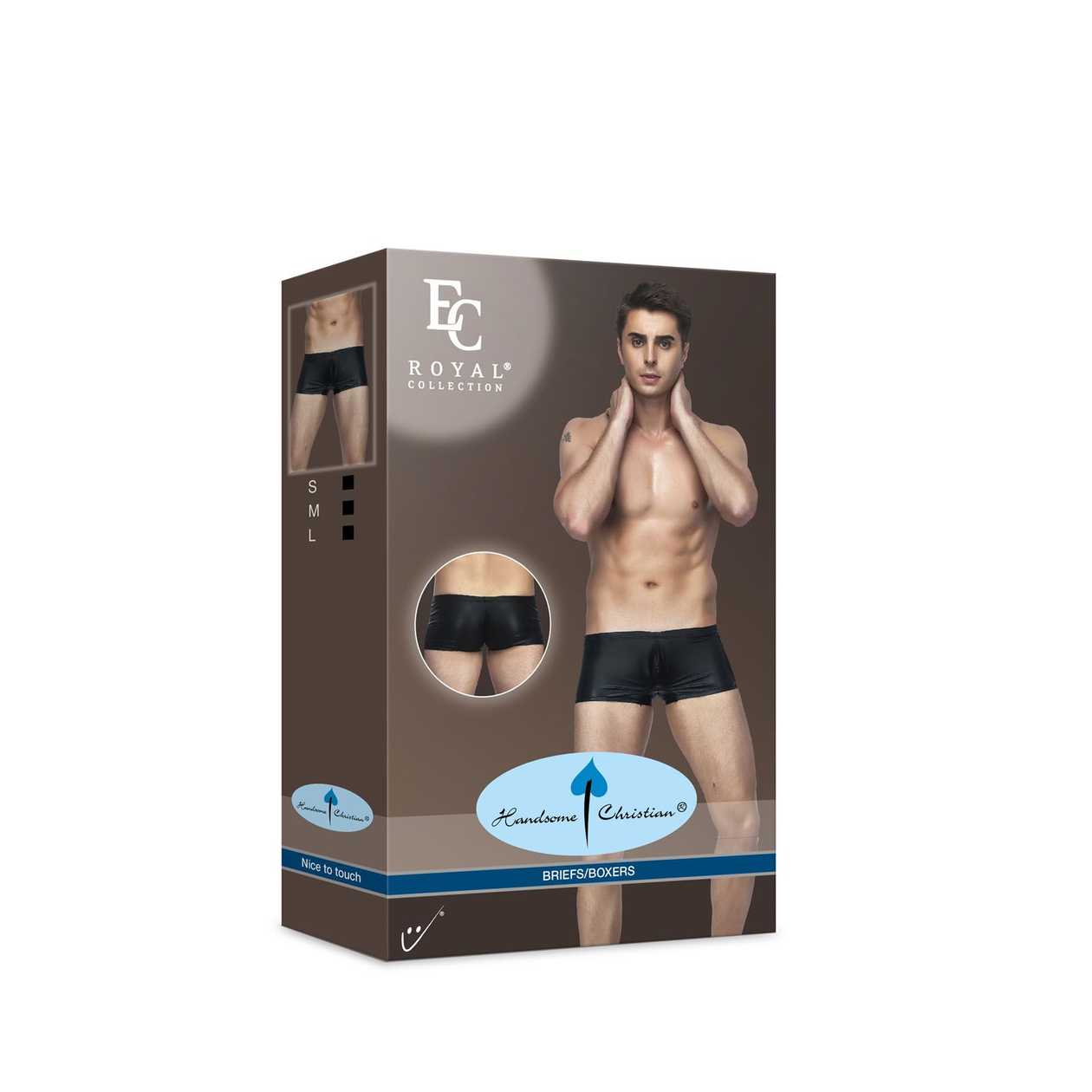 Boxerky - Francisco, černá, S