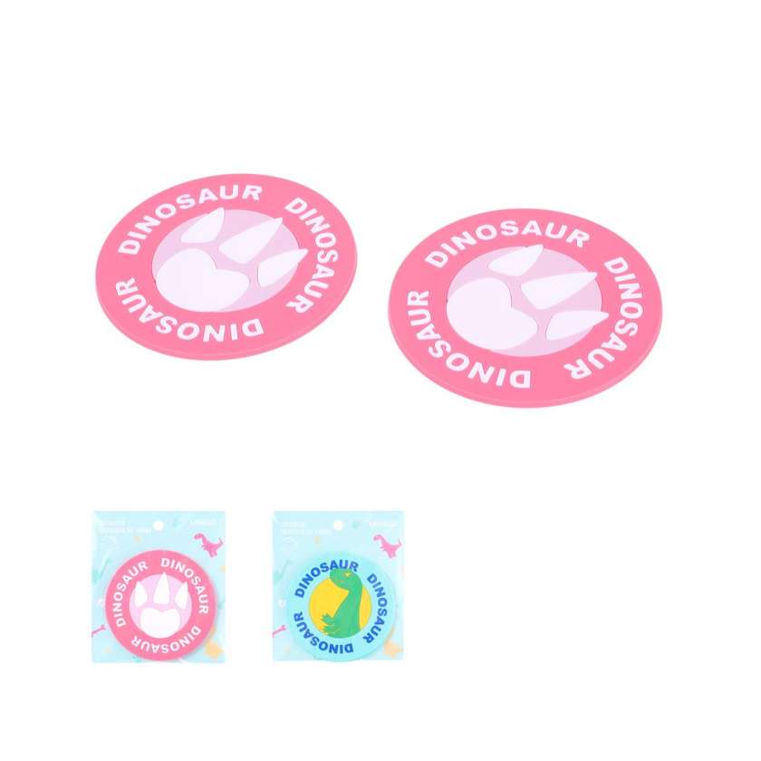 ჭიქის დასადები/Dinosaur Series Coasters (2 pcs)