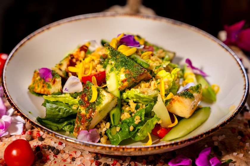 Halloumi Salad