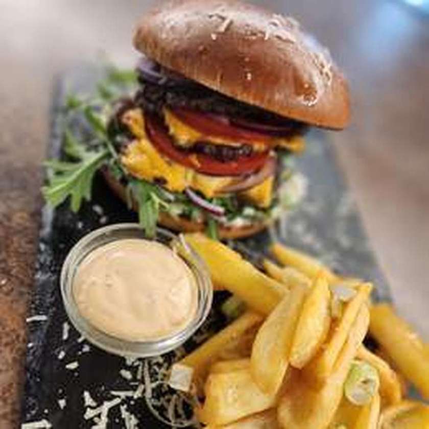 Triple Smash Burgers