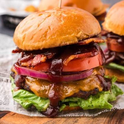 Menu BBQ Burger