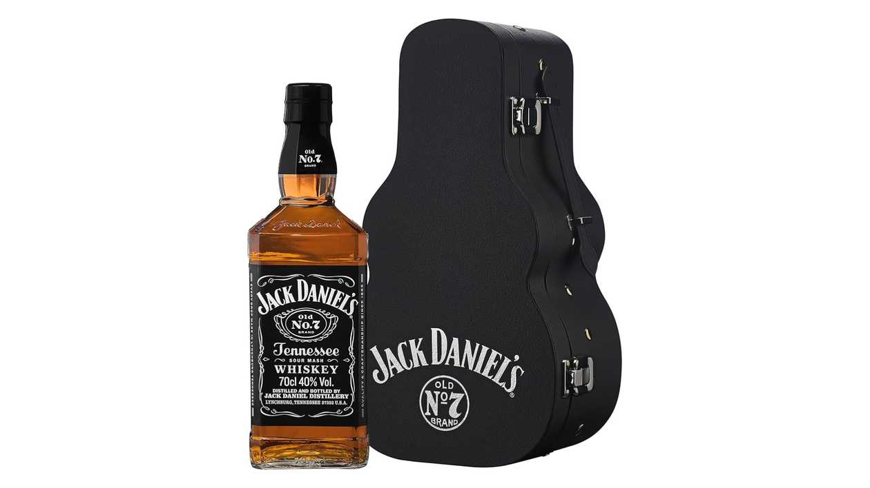 Jack Daniel's Guitar Case, 70cl