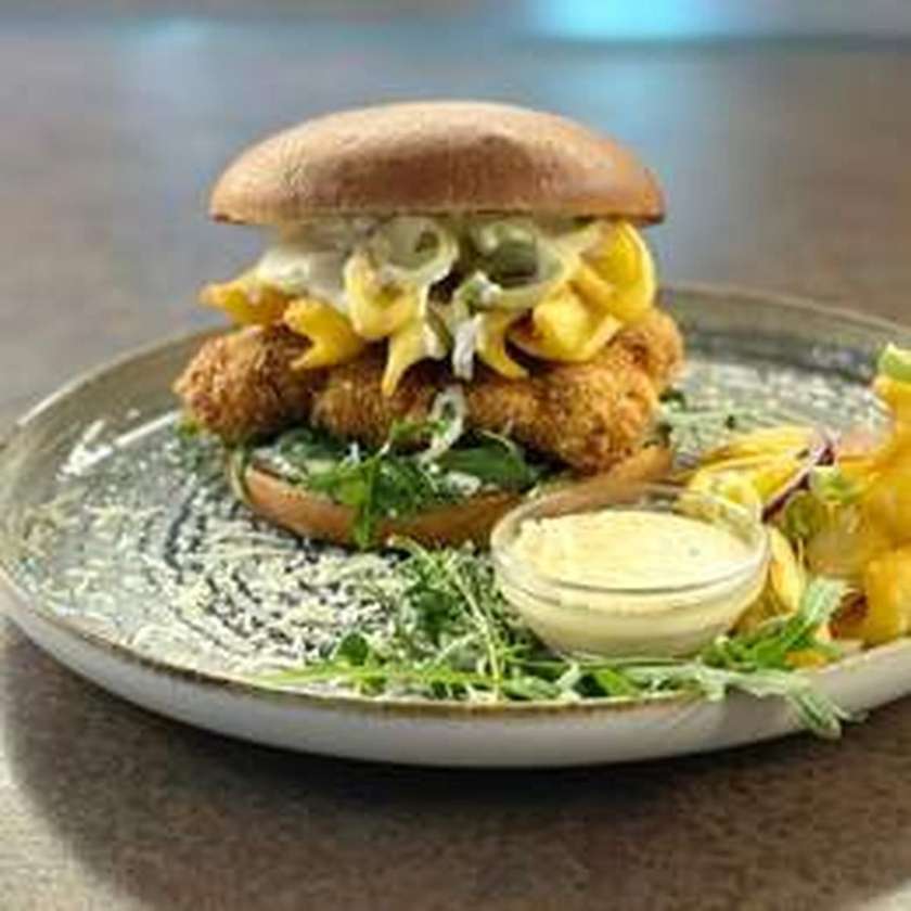 Fried Chicken Burger