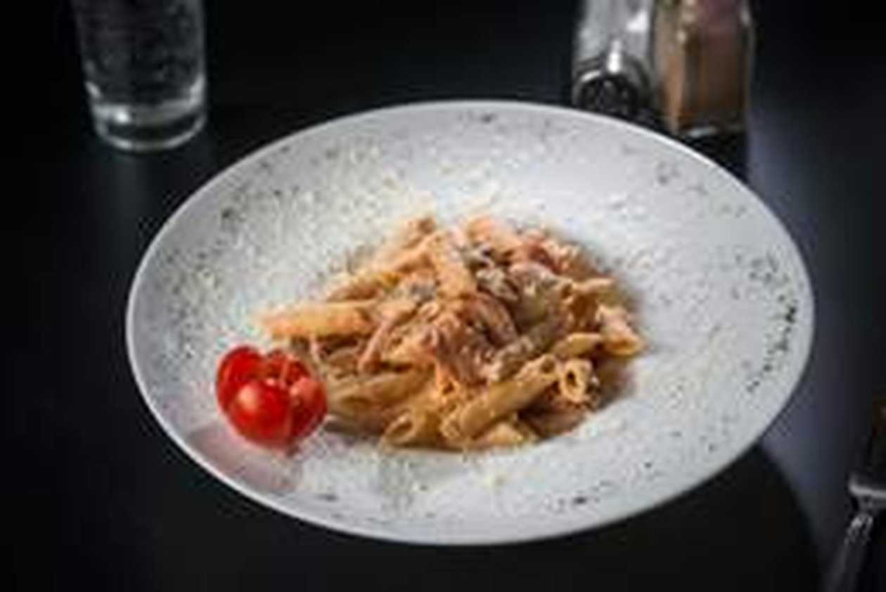 Crudo and Porcini Pasta