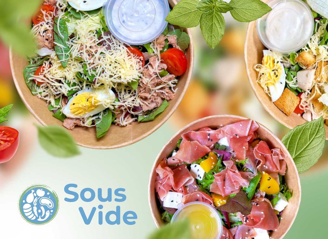 Салат "Souce Vide"