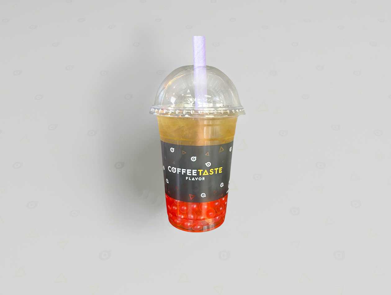 Bubble Tea Strawberry Apple
