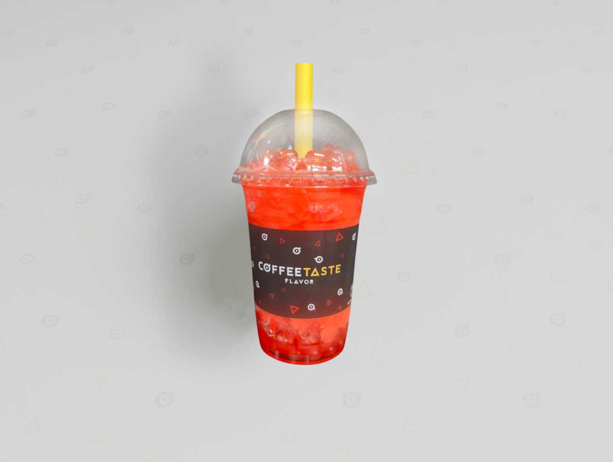 Watermelon Bubble Granita