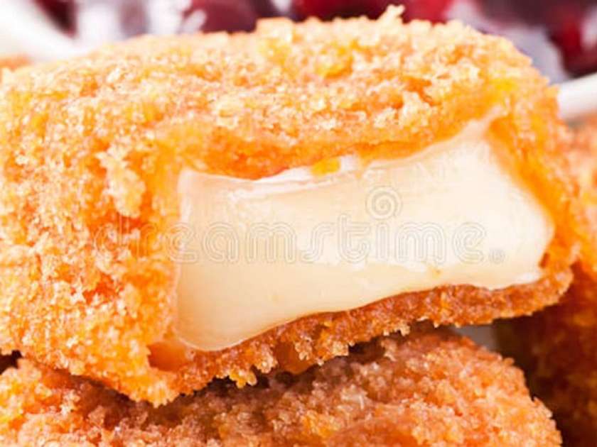 Fried camembert
