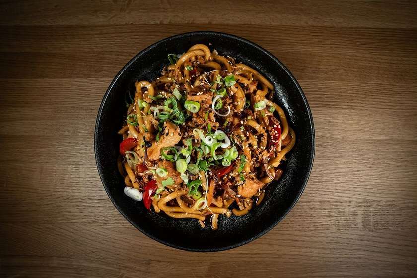 Udon - Teriyaki s kuřecím masem