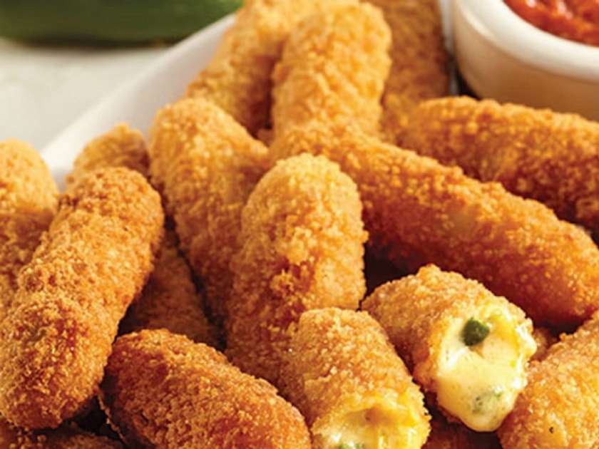 Cheddar jalapenos