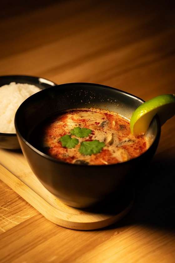 Tom Yam s kuřecím masem