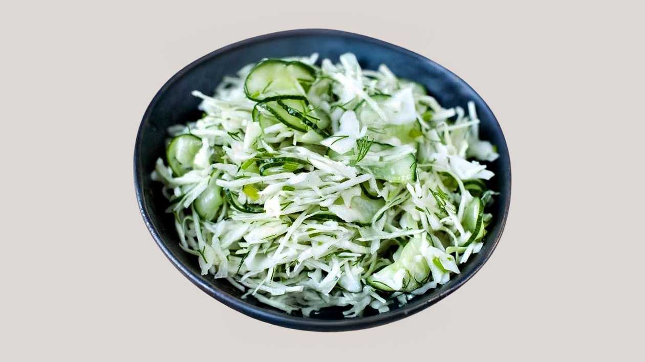 Cabbage with Cucumber and Greens 200g