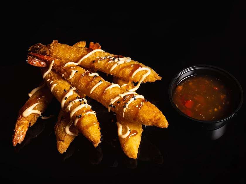 Krevety Tempura
