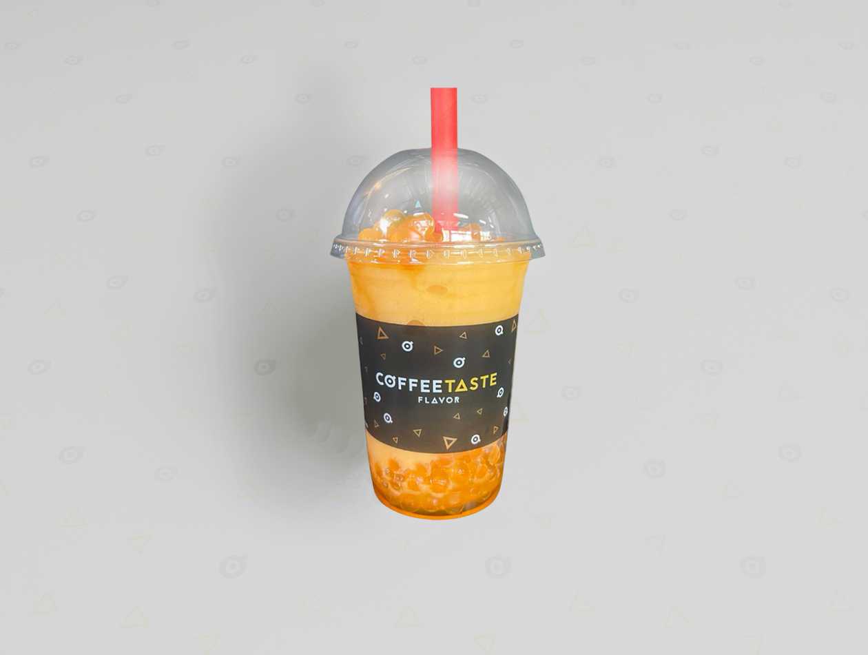 Mango Bubble Granita