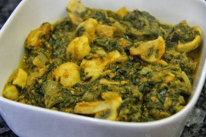Saag Mushroom