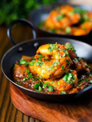 Garlic Prawn Bhuna