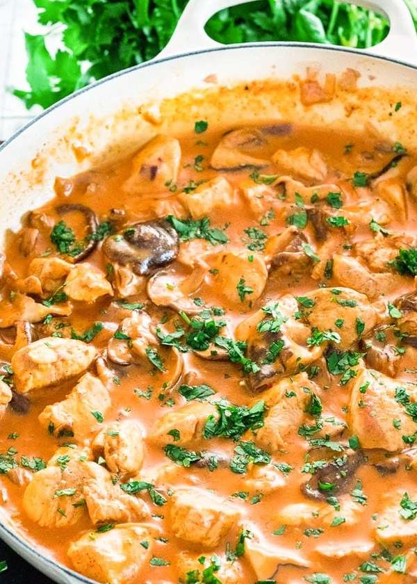 Goan Chicken Mushroom