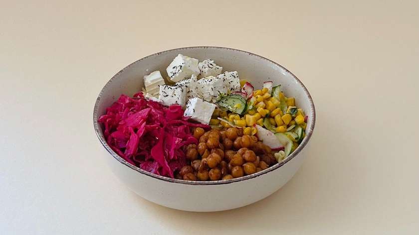 Chickpea & Feta Bowl