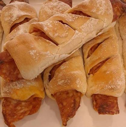 1- Bread with Sausage