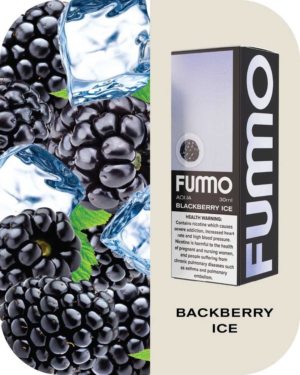 Fummo Aqua Blackberry Ice